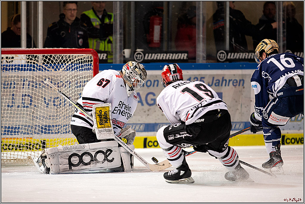 DEL; Iserlohn Roosters - Koelner Haie; Iserlohn, 28.02.2020